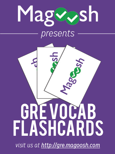 GRE Vocab Flashcards